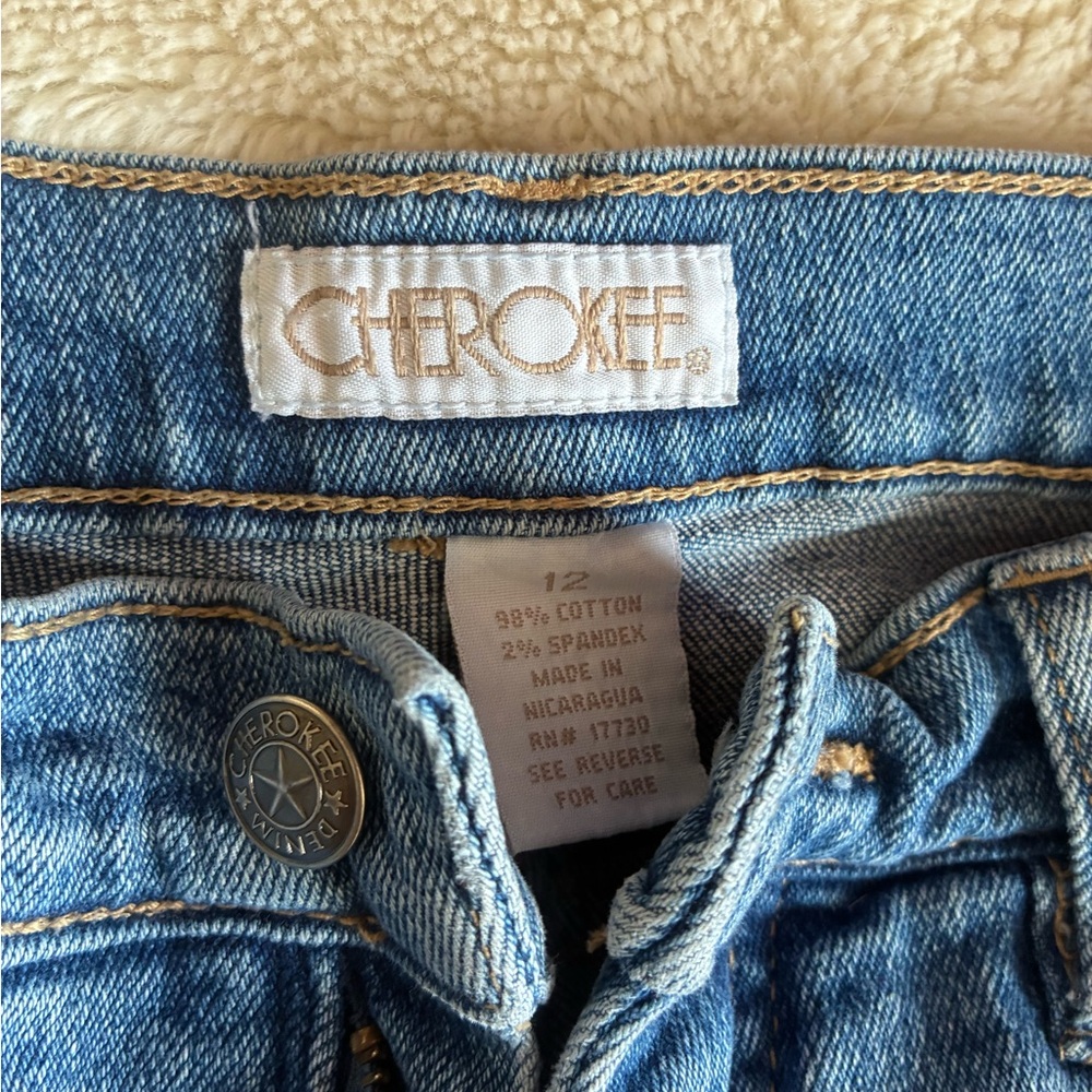 Cherokee Blue Denim Jeans Classic Style
